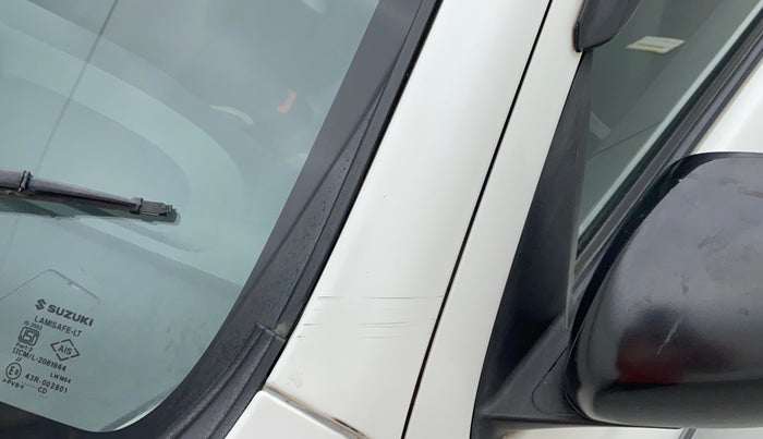 2019 Maruti Alto K10 LXI CNG (AIRBAG), CNG, Manual, 62,235 km, Left A pillar - Minor scratches