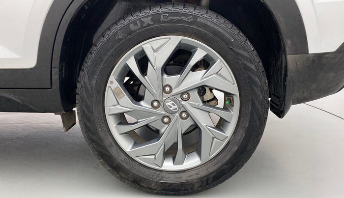 2020 Hyundai Creta SX (O) 1.4 TURBO DCT, Petrol, Automatic, 12,237 km, Left Rear Wheel