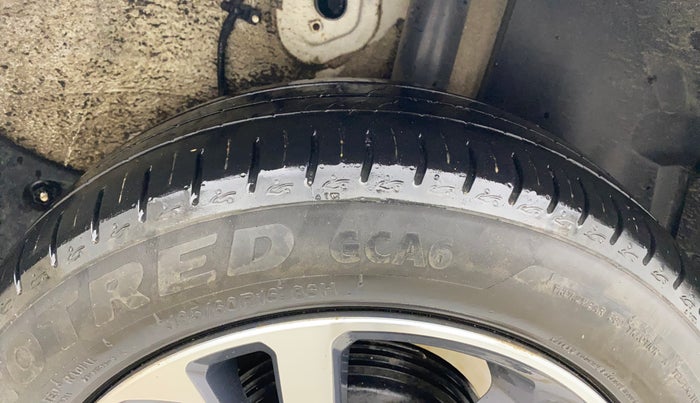 2024 Tata ALTROZ XZ CNG, CNG, Manual, 23,376 km, Left Rear Tyre Tread
