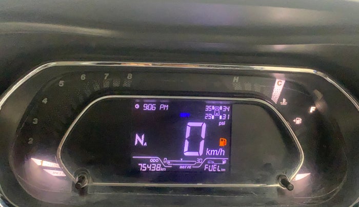 2020 Tata NEXON XZA PLUS (O) DIESEL, Diesel, Automatic, 75,437 km, Odometer Image