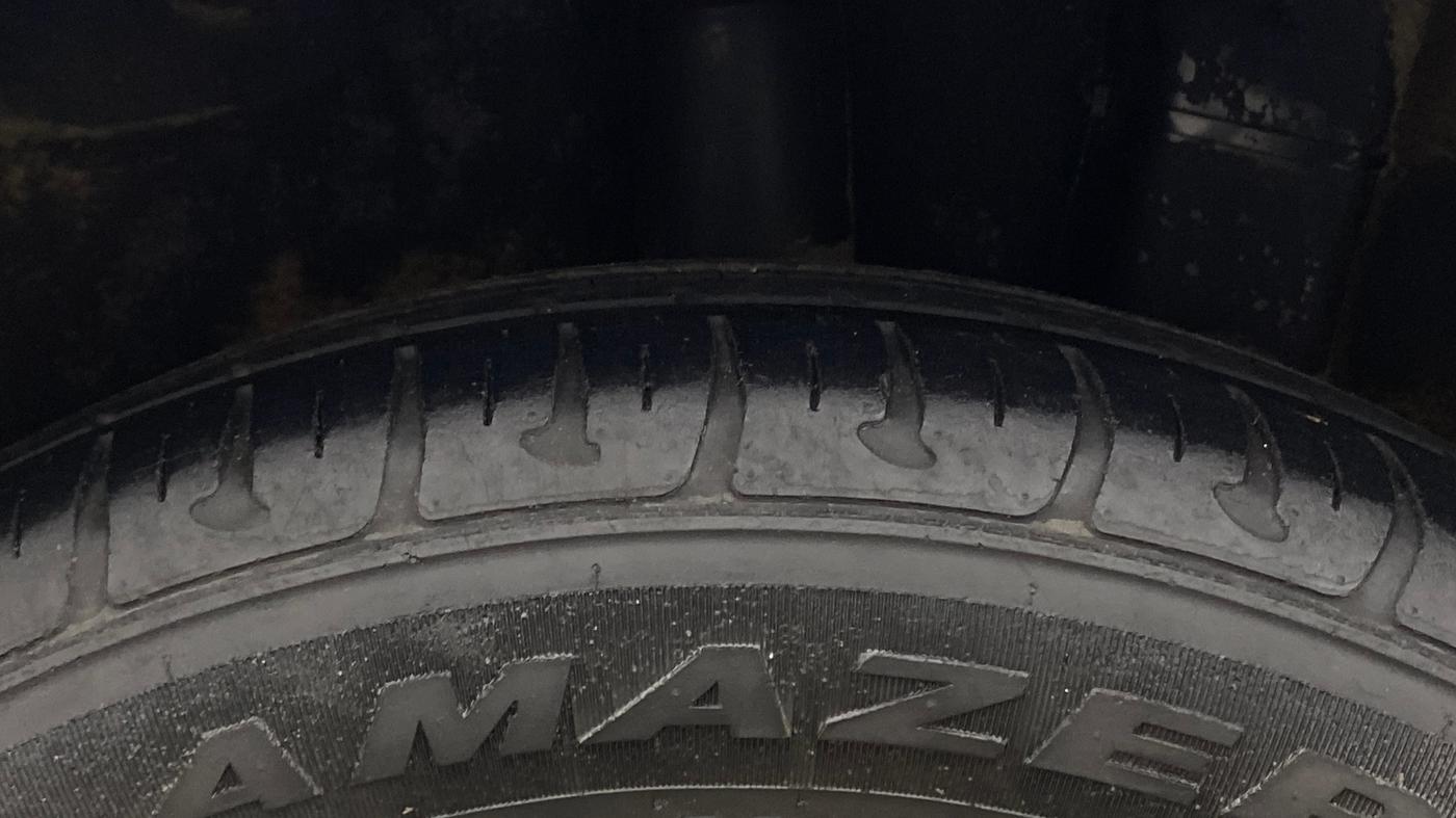 2015 Hyundai Xcent S 1.2, Petrol, Manual, 33,166 km, Left Rear Tyre Tread