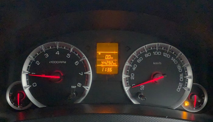 2014 Maruti Swift VXI, Petrol, Manual, 44,292 km, Odometer Image