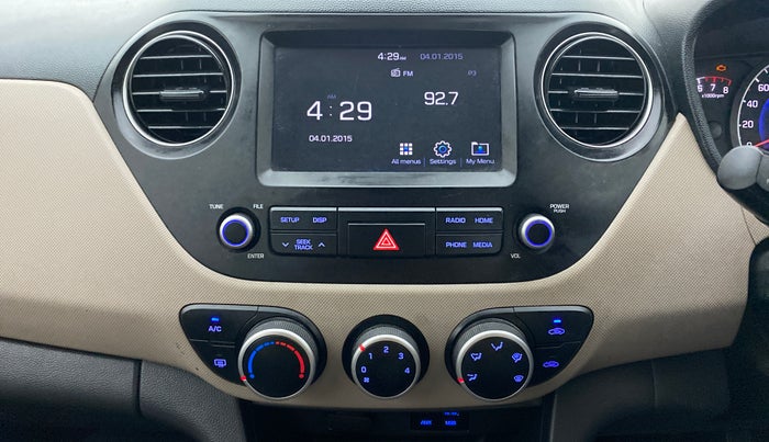 2017 Hyundai Grand i10 SPORTZ (O) AT 1.2 KAPPA VTVT, Petrol, Automatic, 40,570 km, Air Conditioner