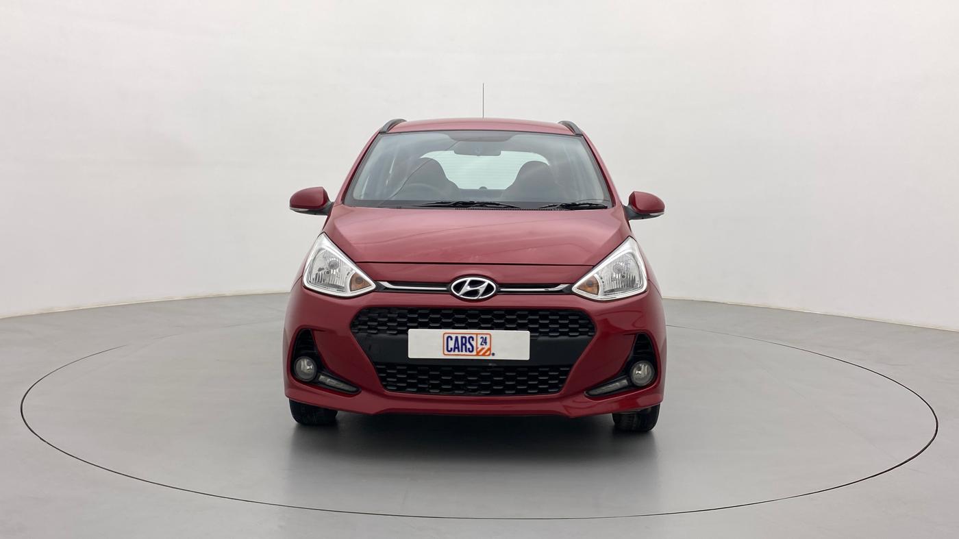 2017 Hyundai Grand i10 SPORTZ (O) AT 1.2 KAPPA VTVT, Petrol, Automatic, 40,570 km, Front
