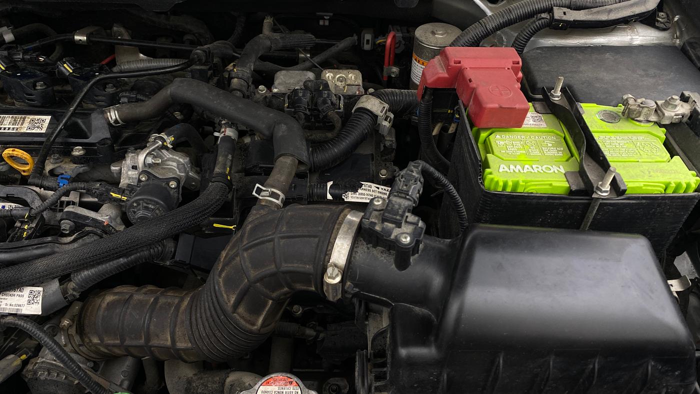 2023 Maruti Grand Vitara ALPHA PLUS HYBRID ECVT, Hybrid, Automatic, 43,096 km, Engine View - Left