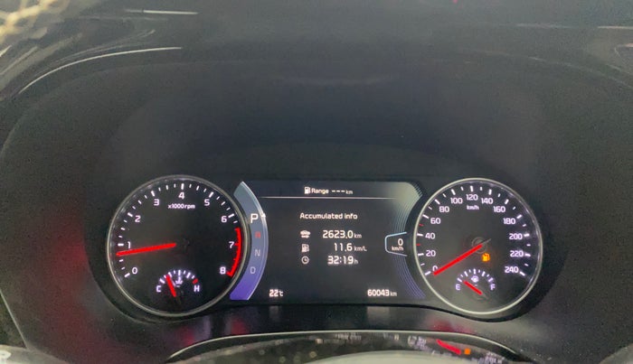 2020 KIA SELTOS GTX PLUS DCT 1.4 PETROL, Petrol, Automatic, 60,042 km, Odometer Image