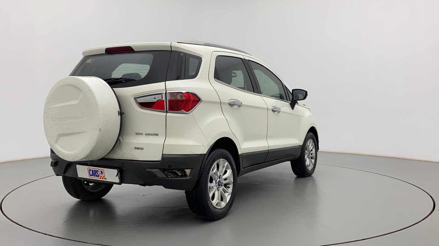 2015 Ford Ecosport TITANIUM 1.5L DIESEL, Diesel, Manual, 97,294 km, Right Back Diagonal