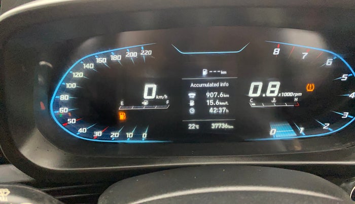 2022 Hyundai NEW I20 ASTA (O) 1.2 MT, Petrol, Manual, 37,724 km, Odometer Image