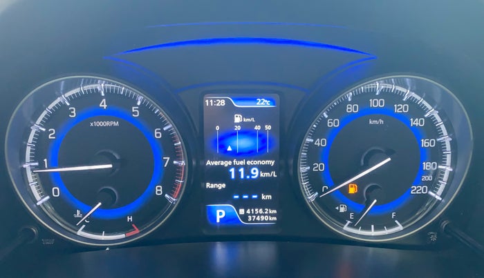 2018 Maruti Baleno ALPHA CVT PETROL 1.2, Petrol, Automatic, 37,448 km, Odometer Image