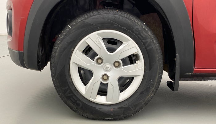 2019 Renault Kwid 1.0 RXT Opt, Petrol, Manual, 19,927 km, Left Front Wheel