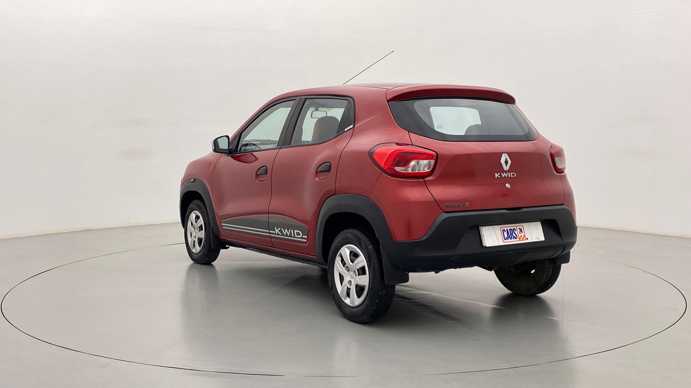 2019 Renault Kwid 1.0 RXT Opt, Petrol, Manual, 19,927 km, Left Back Diagonal