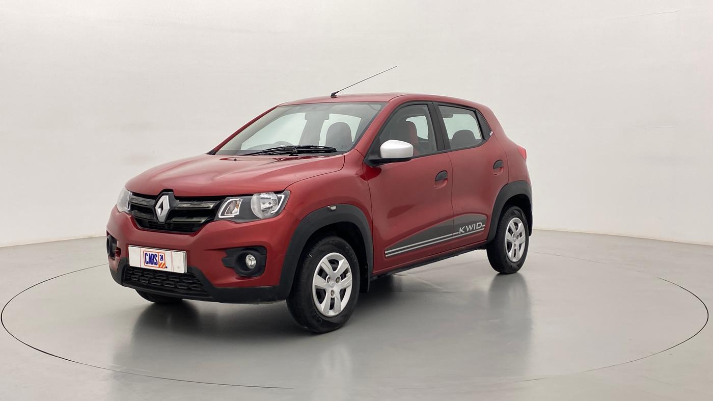 2019 Renault Kwid 1.0 RXT Opt, Petrol, Manual, 19,927 km, Left Front Diagonal