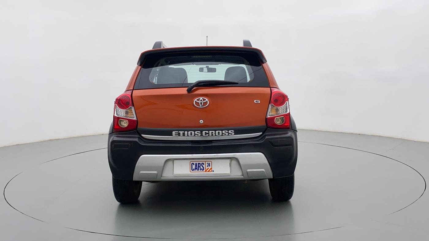 2014 Toyota Etios CROSS 1.2 G, Petrol, Manual, 48,793 km, Back/Rear
