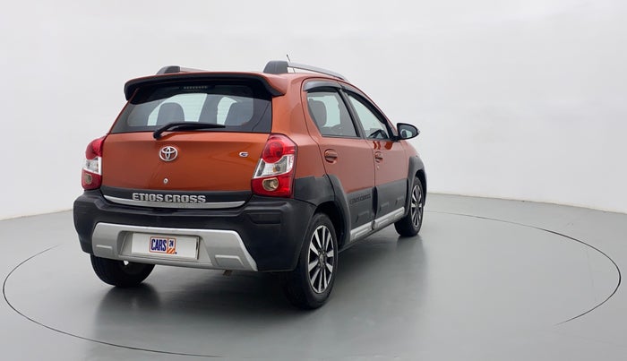 2014 Toyota Etios CROSS 1.2 G, Petrol, Manual, 48,793 km, Right Back Diagonal