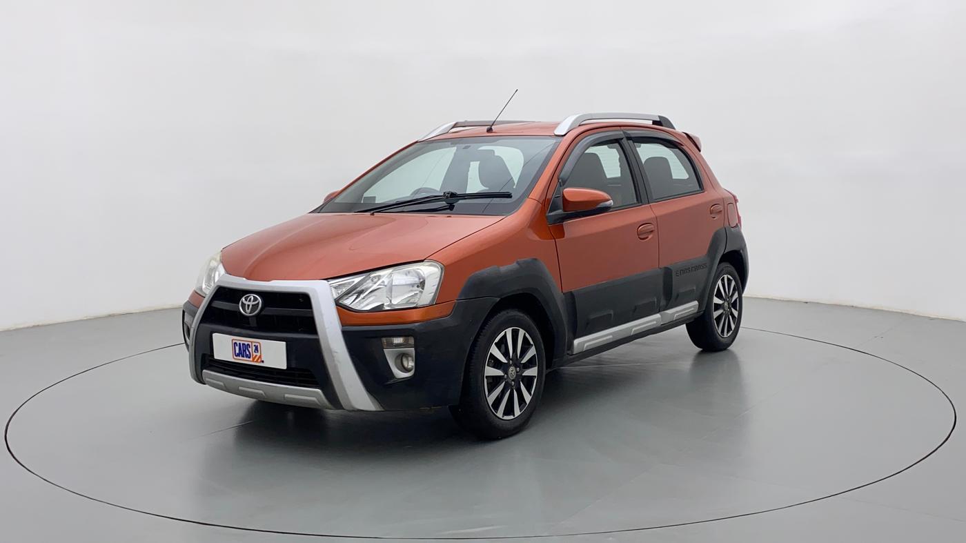 2014 Toyota Etios CROSS 1.2 G, Petrol, Manual, 48,793 km, Left Front Diagonal
