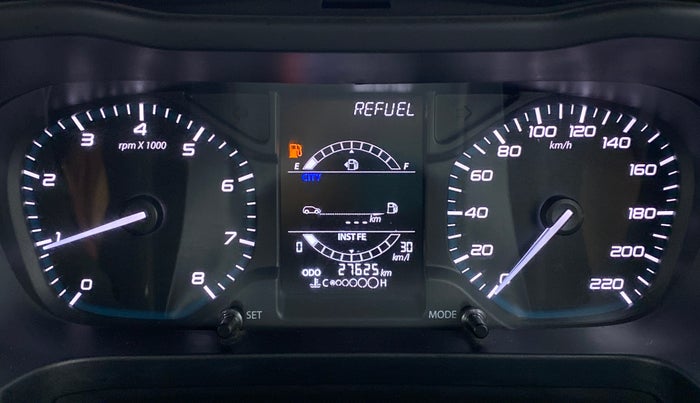2020 Tata ALTROZ XT PETROL, Petrol, Manual, 27,733 km, Odometer Image