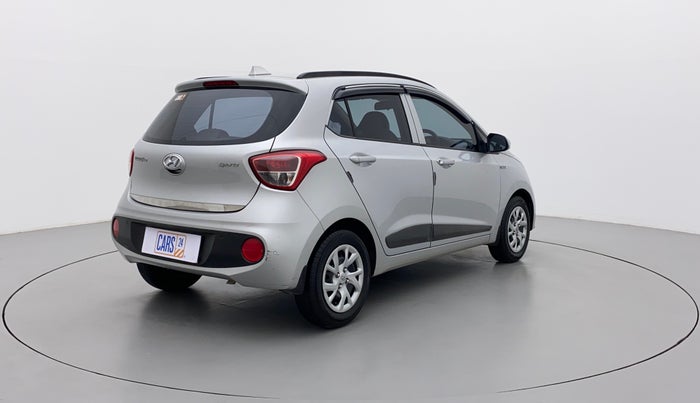 2018 Hyundai Grand i10 SPORTZ 1.2 KAPPA VTVT, Petrol, Manual, 36,284 km, Right Back Diagonal