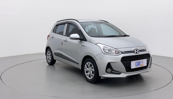 2018 Hyundai Grand i10 SPORTZ 1.2 KAPPA VTVT, Petrol, Manual, 36,284 km, Right Front Diagonal