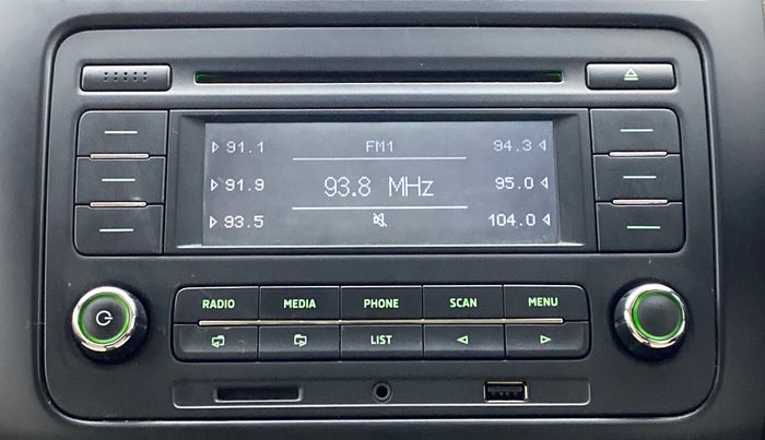 2016 Skoda Rapid 1.5 TDI AT STYLE PLUS, Diesel, Automatic, 59,282 km, Infotainment System