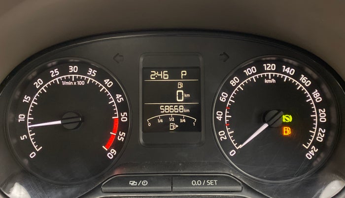 2016 Skoda Rapid 1.5 TDI AT STYLE PLUS, Diesel, Automatic, 59,282 km, Odometer Image