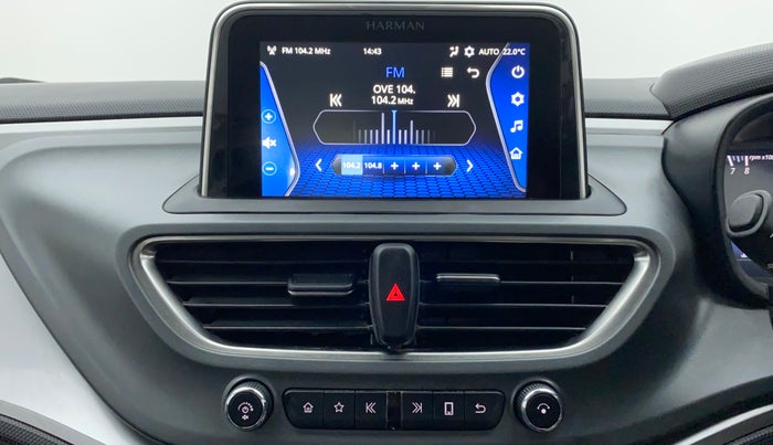 2021 Tata ALTROZ XZ PLUS I-TURBO PETROL, Petrol, Manual, 5,919 km, Infotainment System