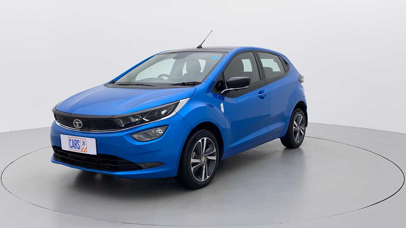 2021 Tata ALTROZ XZ PLUS I-TURBO PETROL, Petrol, Manual, 5,919 km, Left Front Diagonal