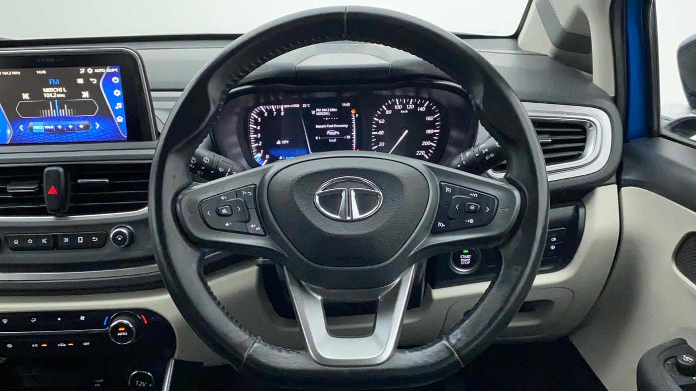 2021 Tata ALTROZ XZ PLUS I-TURBO PETROL, Petrol, Manual, 5,919 km, Steering Wheel Close Up