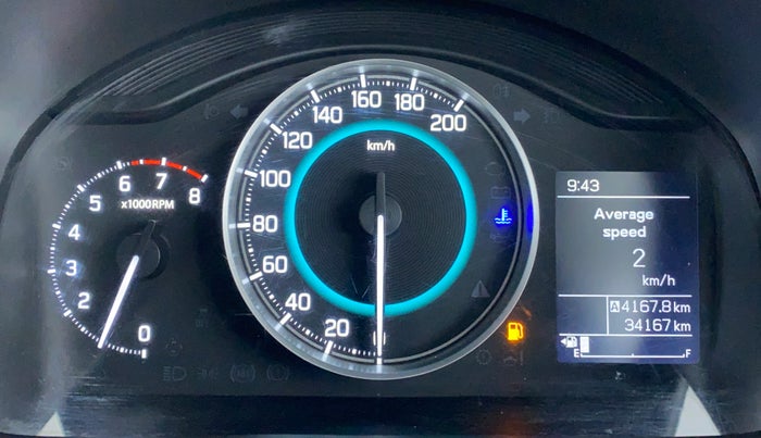 2019 Maruti IGNIS DELTA 1.2 K12, Petrol, Manual, 34,270 km, Odometer Image
