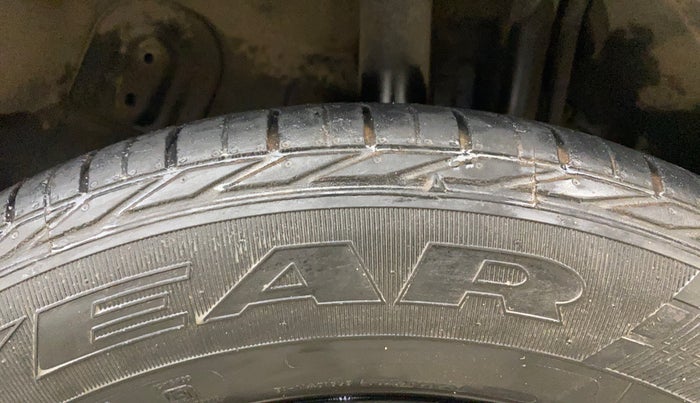 2023 Tata NEXON XZA PLUS PETROL DARK EDITION, Petrol, Automatic, 69,004 km, Left Rear Tyre Tread