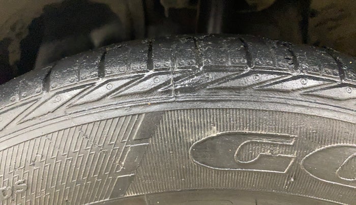 2023 Tata NEXON XZA PLUS PETROL DARK EDITION, Petrol, Automatic, 69,004 km, Left Front Tyre Tread