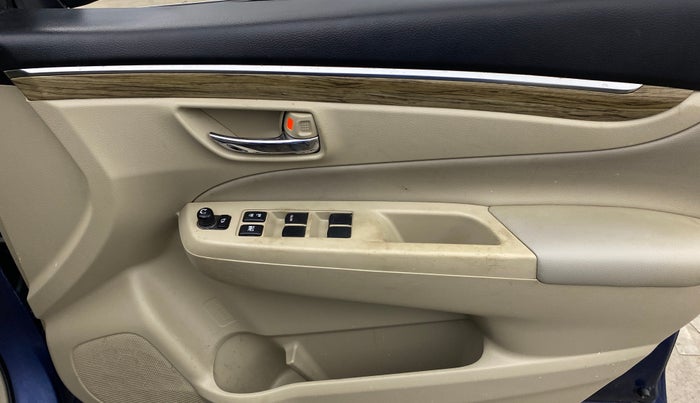 2019 Maruti Ciaz ALPHA 1.5 SHVS PETROL, Petrol, Manual, 42,420 km, Driver Side Door Panels Control