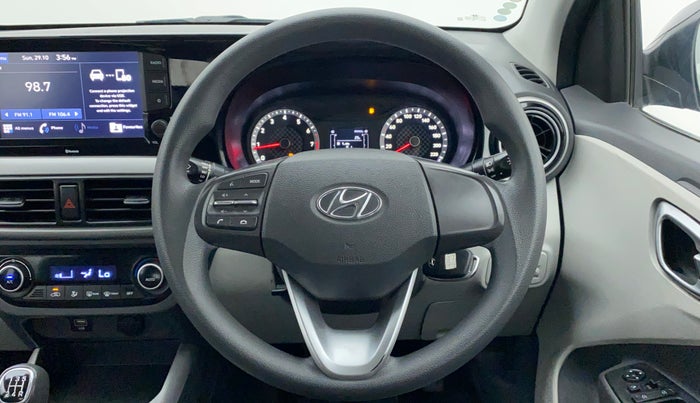 2021 Hyundai GRAND I10 NIOS SPORTZ 1.2 KAPPA VTVT CNG, CNG, Manual, 27,116 km, Steering Wheel Close Up