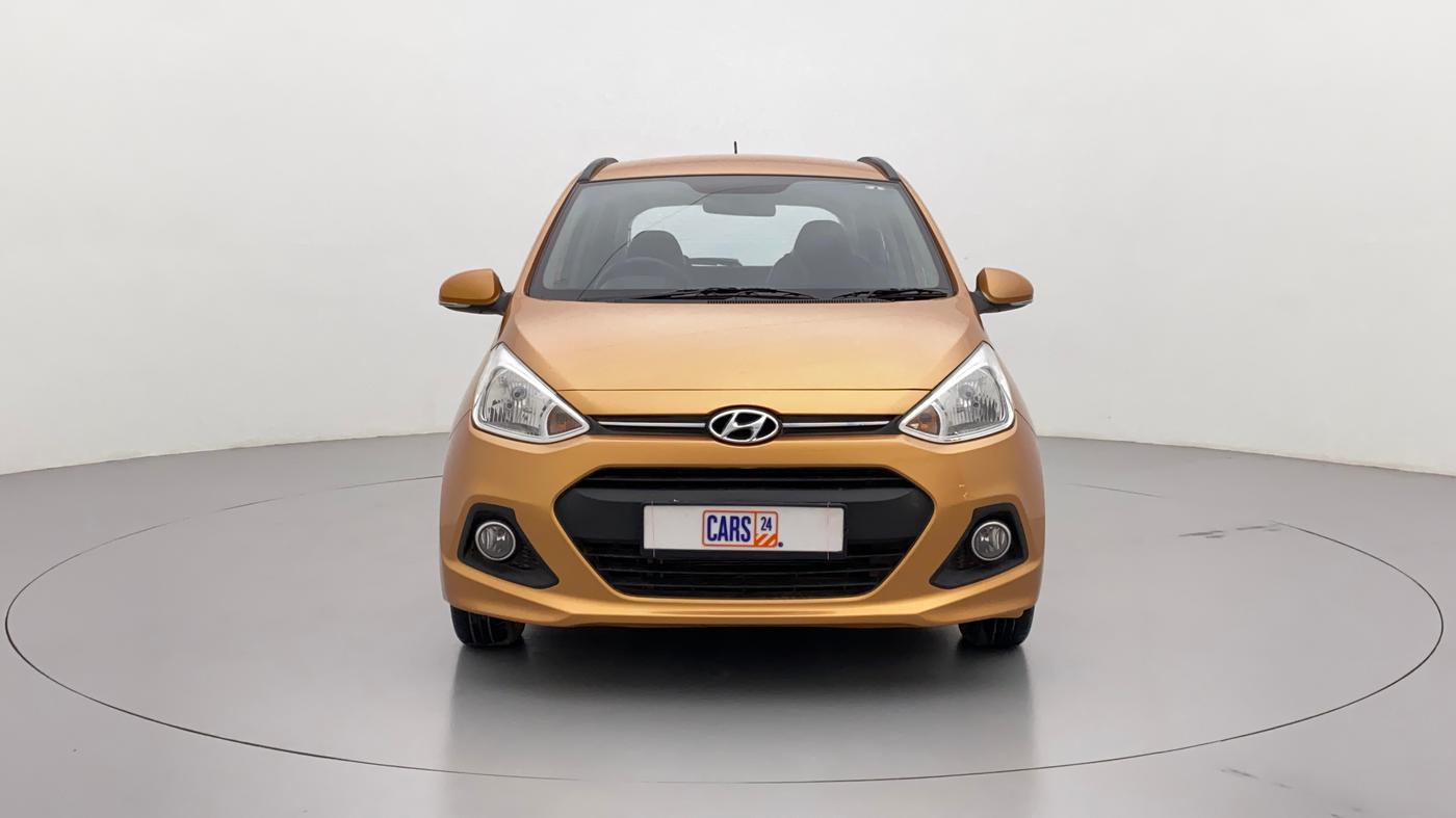 2014 Hyundai Grand i10 ASTA 1.2 KAPPA VTVT, Petrol, Manual, 28,158 km, Front View