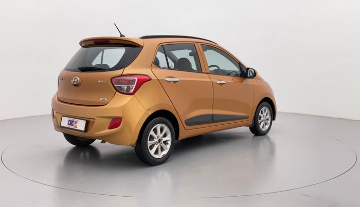 2014 Hyundai Grand i10 ASTA 1.2 KAPPA VTVT, Petrol, Manual, 28,158 km, Right Back Diagonal (45- Degree) View