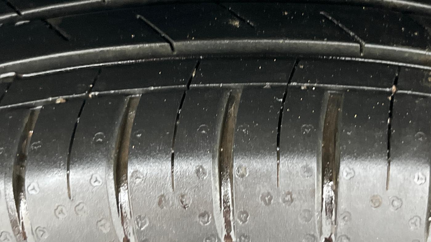 2024 Tata Curvv Accomplished S 1.2 Petrol 7DCA, Petrol, Automatic, 4,583 km, Right Rear Tyre Tread