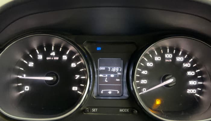 2019 Tata Tiago XZ PETROL, Petrol, Manual, 71,866 km, Odometer Image