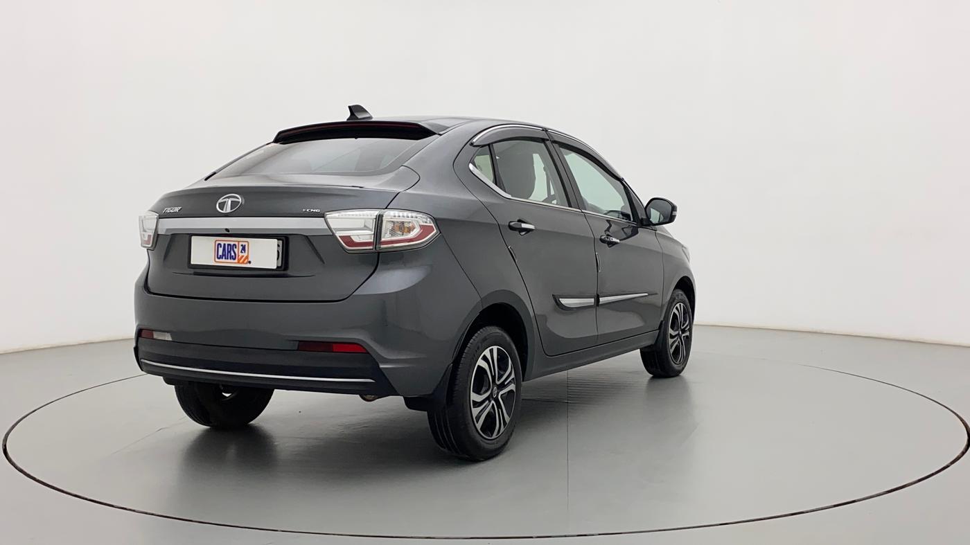 2022 Tata TIGOR XZ PLUS CNG, CNG, Manual, 24,059 km, Right Back Diagonal