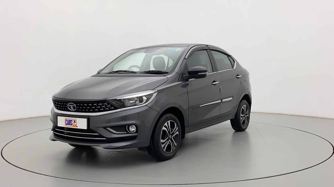 2022 Tata TIGOR XZ PLUS CNG, CNG, Manual, 24,059 km, Left Front Diagonal