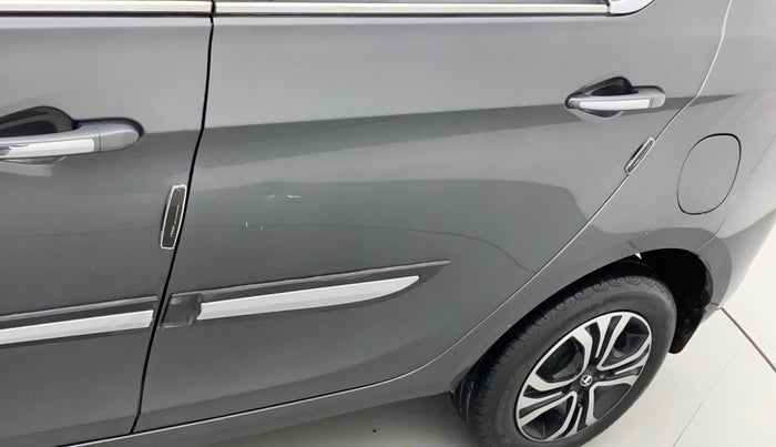 2022 Tata TIGOR XZ PLUS CNG, CNG, Manual, 24,059 km, Rear left door - Minor scratches