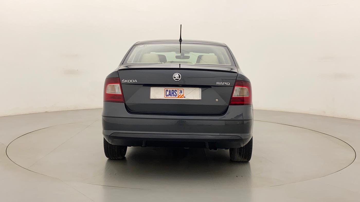 2017 Skoda Rapid STYLE 1.5 TDI AT, Diesel, Automatic, 1,06,359 km, Back/Rear