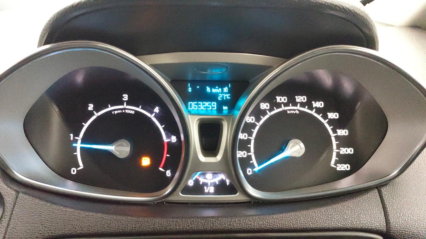 2017 Ford Ecosport TITANIUM 1.5L DIESEL, Diesel, Manual, 63,235 km, Odometer Image