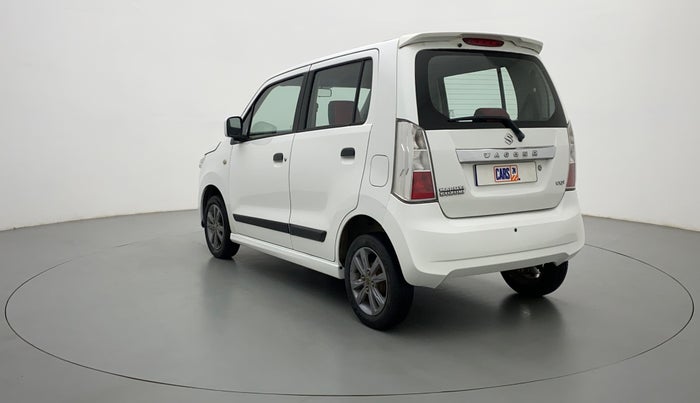 2017 Maruti Wagon R 1.0 VXI + (O) AMT, Petrol, Automatic, 26,462 km, Left Back Diagonal