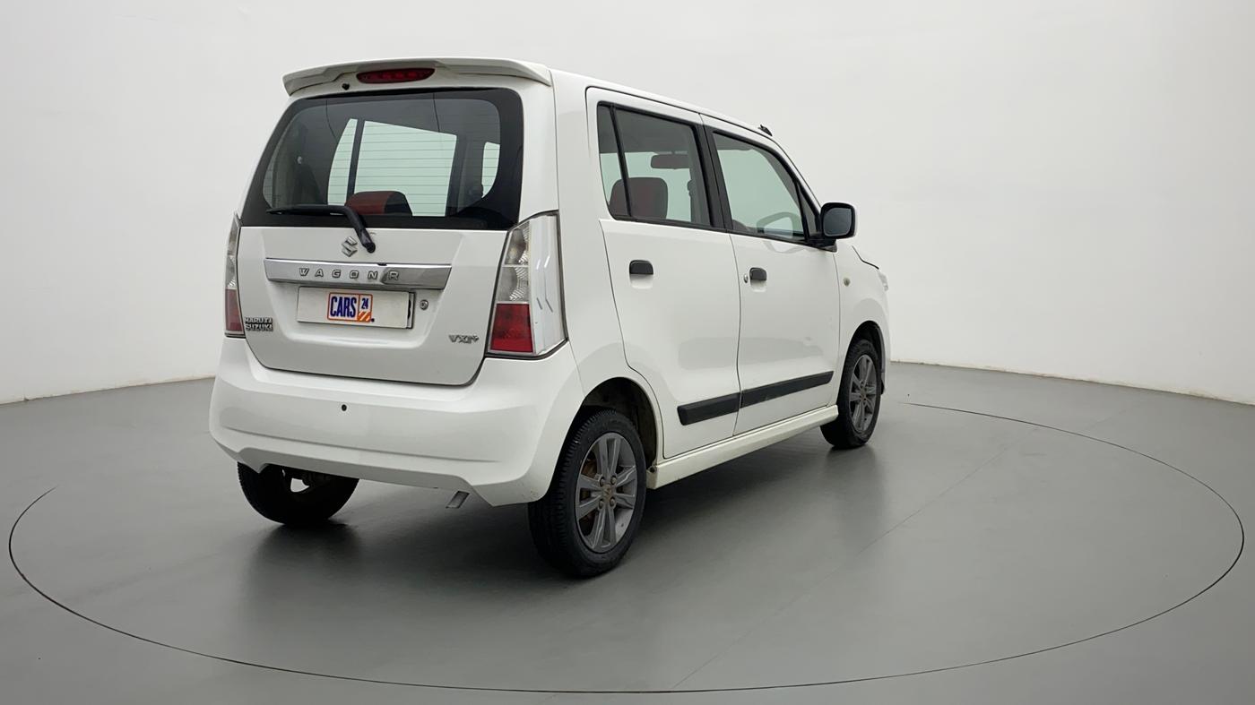 2017 Maruti Wagon R 1.0 VXI + (O) AMT, Petrol, Automatic, 26,462 km, Right Back Diagonal