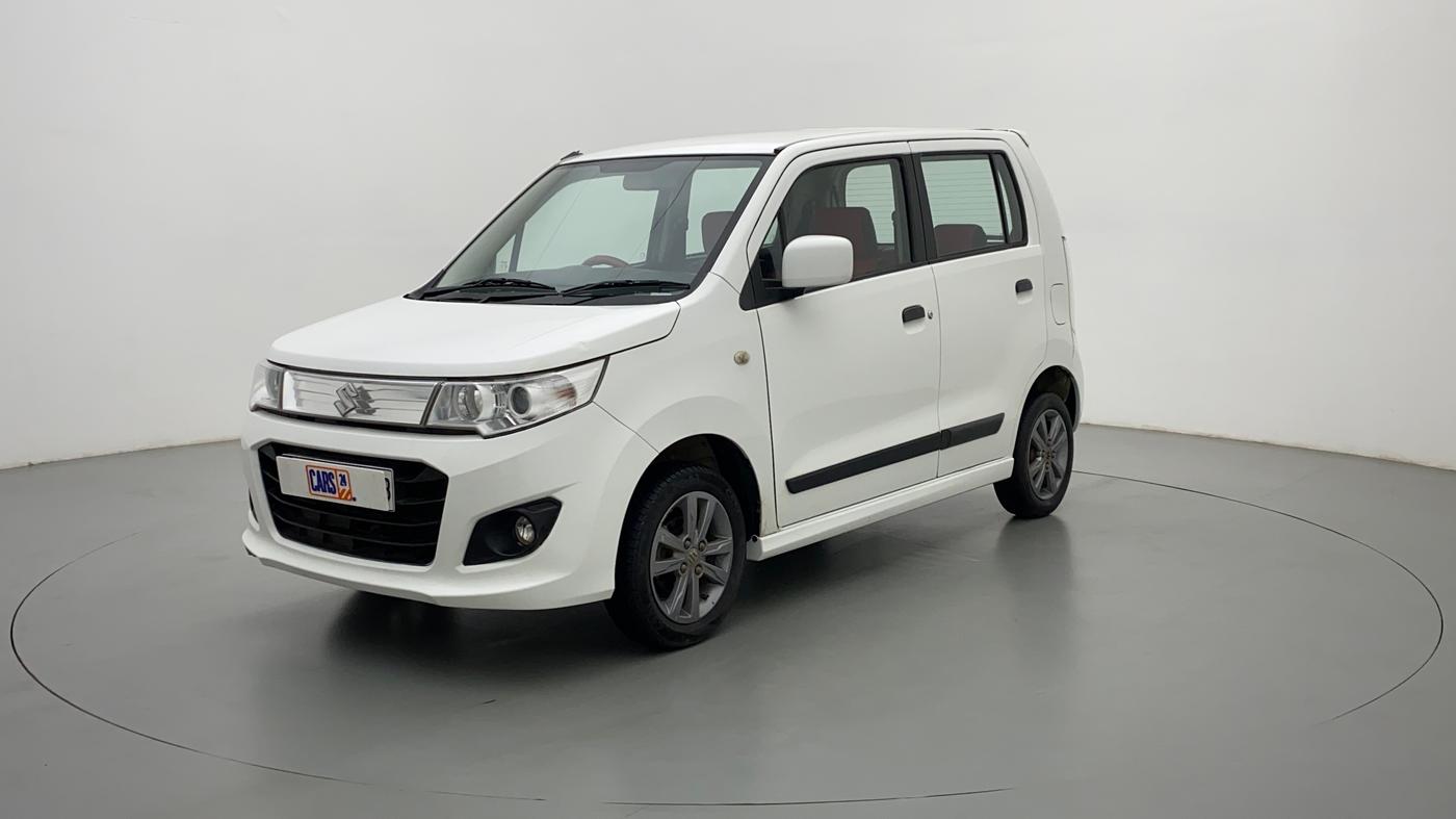2017 Maruti Wagon R 1.0 VXI + (O) AMT, Petrol, Automatic, 26,462 km, Left Front Diagonal