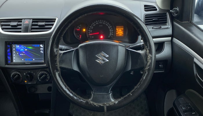 2015 Maruti Swift LXI, Petrol, Manual, 94,328 km, Steering Wheel Close Up