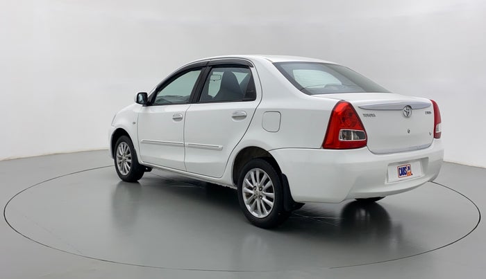 2011 Toyota Etios V, Petrol, Manual, 47,171 km, Left Back Diagonal
