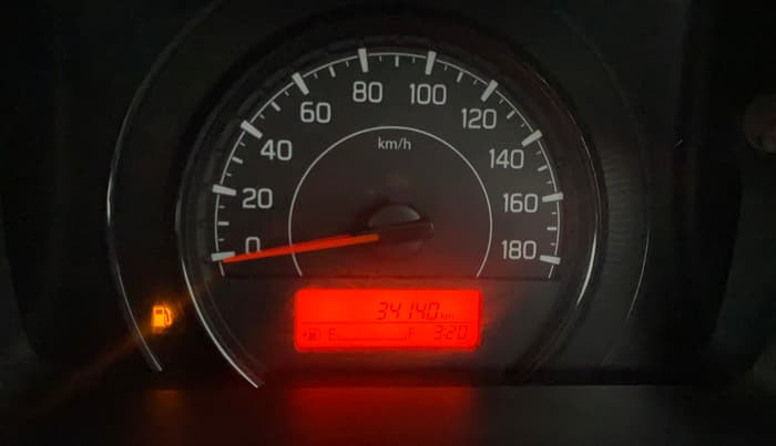 2019 Maruti New Wagon-R VXI 1.0, Petrol, Manual, 34,170 km, Odometer Image