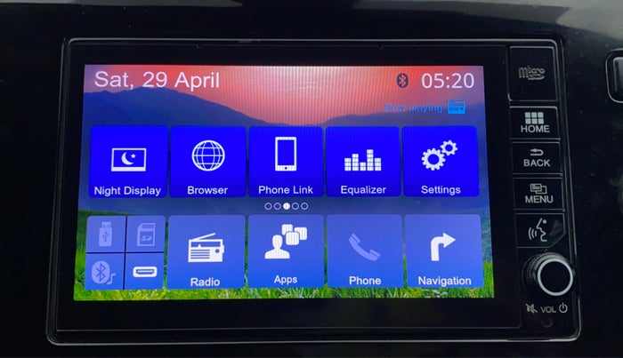 2019 Honda City 1.5L I-VTEC ZX, CNG, Manual, 30,341 km, Infotainment System