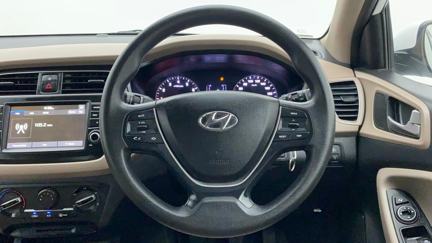 2019 Hyundai Elite i20 SPORTZ PLUS 1.2, Petrol, Manual, 34,497 km, Steering Wheel Close Up