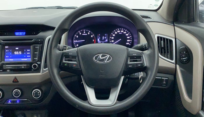2017 Hyundai Creta E PLUS 1.6 PETROL, Petrol, Manual, 58,257 km, Steering Wheel Close Up
